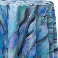 ULTIMATE TEXTILE Ultimate Textile Ocean 60 x 84-Inch Oval Tablecloth