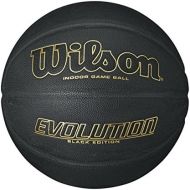 Wilson Evolution Black Edition Basketball, Official Size (29.5)