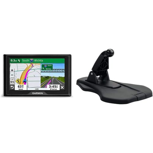 가민 Garmin Drive 52: GPS Navigator with 5a€ Display Features Easy-to-Read menus and maps Plus Information to enrich Road Trips Bundle with Garmin Friction Mount
