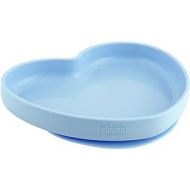 Chicco Easy Plate Silicone Heart Shaped Plate Teal
