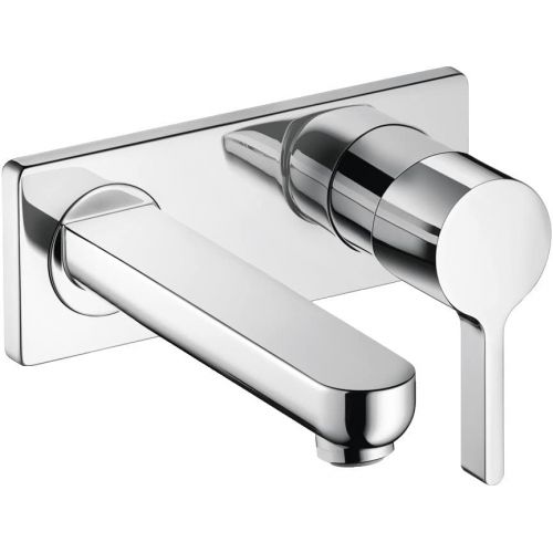  hansgrohe Metris S Modern Timeless Easy Install 1-Handle 2 5-inch Tall Bathroom Sink Faucet in Chrome, 31163001,Small