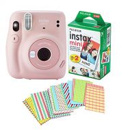 Fujifilm Instax Mini 11 Camera with 20 Fuji Instant Films and Quality Photo Stickers (Blush Pink)