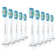 Philips Sonicare Basic Clean Replacement Brush Heads, 10pk, White - HX6010/30