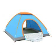 Outing Udstyr, 2-3 Person Camping Tent 4 Season Backpacking Tent Automatic Instant Pop up Tent for Outdoor Sports, Kejing Miao, Multi-Coloured, Colored