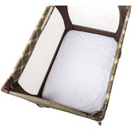 Chicco Waterproof Playard Sheets (Set of 2) Baby Infant Portable Playard Bed Avena Gray