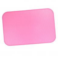 Flameer Pet Grooming Table Mat Rubber for Pet Bathing Grooming Training Non-Slip Pink&Green