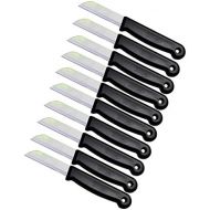 [아마존베스트]Schwertkrone Solingen Paring Knife Set - 10 Fruit & Vegetable Knives, Band Steel, Rustproof, Black
