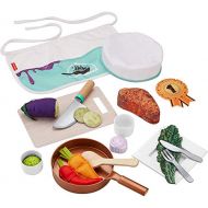 Fisher-Price Head Chef Set, pretend kitchen cooking play set for preschool kids ages 3 years and up