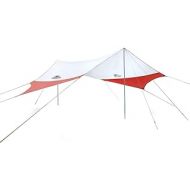 SHIJIANX Hammock Rain Fly Tent Tarp,Lightweight Waterproof Windproof Hammock Tent Tarp,Multifunctional Ripstop Picnic Mat and Camping Shelter,for Yard Outdoor Traveling Beach,520x4
