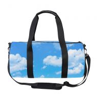 ArtsLifes Sky Duffel Bag Vintage Weekender Overnight Bag Travel Tote Luggage Sports Duffle