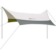 SHIJIANX Hammock Rain Fly Tent Tarp,Lightweight Waterproof Camping Tarp,Anti UV Sun Shelter Polyester Waterproof Fabric,for Camping Hiking Outdoor Travel (520x450x230cm)