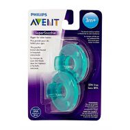 Philips Avent Avent???Soothie???Dummy Made in America???suitable from 3?Months (3?M +)???Set of 2???Green