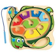 Award Winning Hape Totally Amazing Colorblock Sea Turtle Kids Magnetic Wooden Bead Maze Puzzle