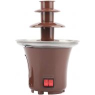 ZEVELOO Mini Electric Chocolate Fondue Fountain Machine for Chocolate Candy Butter Cheese