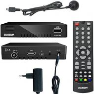 Edision Progressive Hybrid Lite DVB C/T Cable / Terrestrial Receiver for Digital Cable and Terrestrial TV (Full HD, HDMI, USB 2.0, Media player, wireless optional)