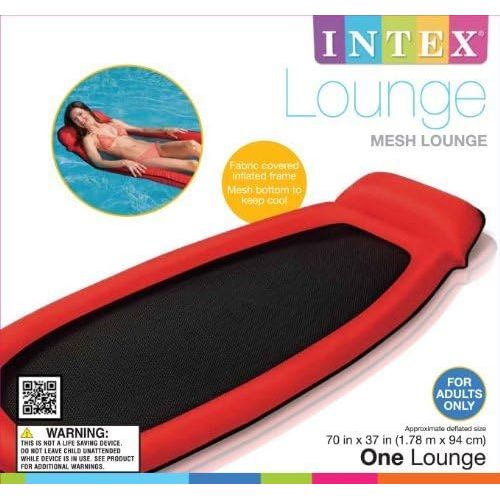 인텍스 Intex Mesh Lounge (Colors May Vary)