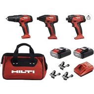 Hilti 3 Tool 12v Lion Promo Kit Impact, Driver, and Drill