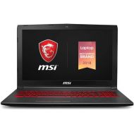 MSI GV62 8RD-200 15.6 Full HD Performance Gaming Laptop PC i5-8300H, GTX 1050Ti 4G, 8GB RAM, 16GB Intel Optane Memory + 1TB HDD, Win 10 64 bit, Black, Steelseries Red Backlit Keys