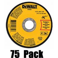 Dewalt DWA8051 4-1/2 x 7/8 x .045 Metal Thin Cut Off Wheels - Quantity 75