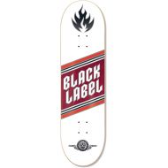 Black Label Skateboards Black Label Skateboard Deck Top Shelf Knockout Burgundy Stain 8.25 x 32.12