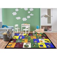 Ottomanson Jenny Collection Educational rug, 50X66, Multicolor