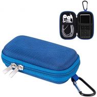 [아마존베스트]AGPTEK Case for 1.8 Inch MP3 Player, Portable Shell Case for iPod Nano, Headphones, Coins, Keys, Card, Blue