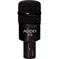 Audix D2 Dynamic Hypercardioid Drum Instrument Microphone with 1 Year Free Extended Warranty