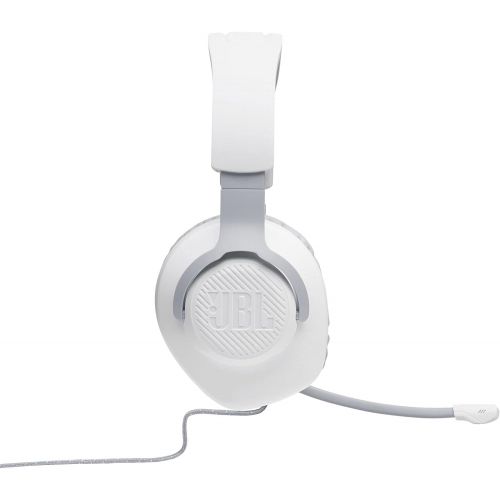 제이비엘 JBL Quantum 100 - Wired Over-Ear Gaming Headphones - White