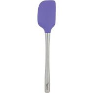Tovolo Flex-Core Stainless Steel Handled Spatula, Heat-Resistant & BPA-Free Silicone Turner Head, Safe for Cast Iron & Non-Stick Cookware, Dishwasher-Safe, Very Peri
