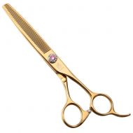 Fenice Professional Pet Scissors Thinning Shears 6.5 inch Dog Scissors for Grooming