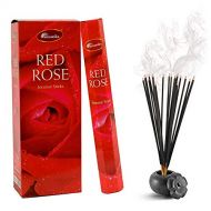 인센스스틱 ARO VATIKA Red Rose Perfume Incense Sticks 6 Hexa Pack of 20 Sticks Each