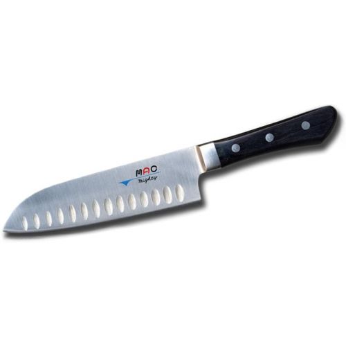  [아마존베스트]Mac Knife MSK-65 Professional Hollow Edge Santoku Knife, 6-1/2-Inch, Silver