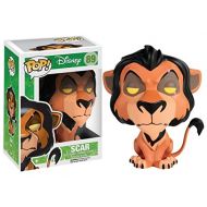 Funko POP! Disney: The Lion King Scar Action Figure,Multi colored,3.75 inches