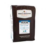FRESH ROASTED COFFEE LLC FRESHROASTEDCOFFEE.COM Fresh Roasted Coffee LLC, Organic Mexican Chiapas Swiss Water Decaf Coffee, Medium Roast, Whole Bean, 5 Pound Bag