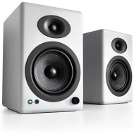 Audioengine A5+ 150W Powered Home Music Speaker System for Studios, Home Theaters, Bookshelves, Gamers - for Music, Movies and Gaming (White, Pair)