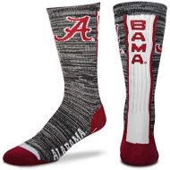 For Bare Feet NCAA Mens Team Vortex RMC Crew Socks-Medium & Large Sizes