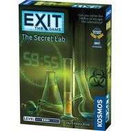 Thames & Kosmos Exit: The Secret Lab | Exit: The Game - A Kosmos Game | Kennerspiel Des Jahres Winner | Family-Friendly, Card-Based at-Home Escape Room Experience for 1 to 4 Players, Ages 12+