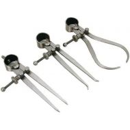 [아마존베스트]Generic 3 Inside Outside Divider Calipers Machinist Tools 4