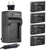 Kastar 4X Battery + Charger for Fujifilm NP-120 FinePix 603, F10, F11, KYOCERA Contax Tvs Digital, RICOH Caplio 300G, Caplio 400G Wide, Caplio Pro G3, Caplio R330, Caplio RR10, Cap