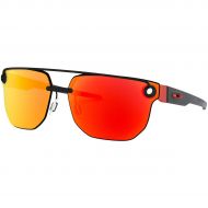 Oakley Mens Chrystl Square Sunglasses, Matte Black, 67.3 mm