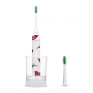 TEMEAYE Adult SonicToothbrush Electric Wireless Non-Contact ChargingToothbrush 2DuPont Brush...