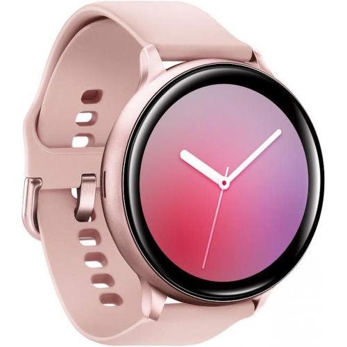 삼성 SAMSUNG Galaxy Watch Active 2 (40mm, GPS, Bluetooth) Smart Watch with Advanced Health Monitoring, Fitness Tracking, and Long lasting Battery, Pink Gold (US Version)