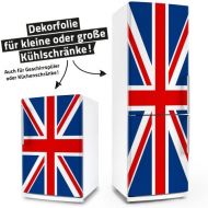 Posterdeluxe Kuehlschrank- & Geschirrspueler-Folie --- Union Jack --- Dekorfolie Aufkleber Klebefolie Front