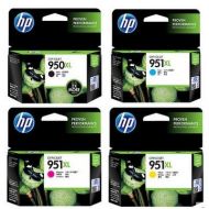 4-pack Replacement Set for HP 950XL 951XL Ink Cartridges, Latest Chipset, Compatible with HP Officejet Pro 8610 8620 8600 8600 plus 8100 8630 8640 8660 8615 8625 251dw 271dw Printe