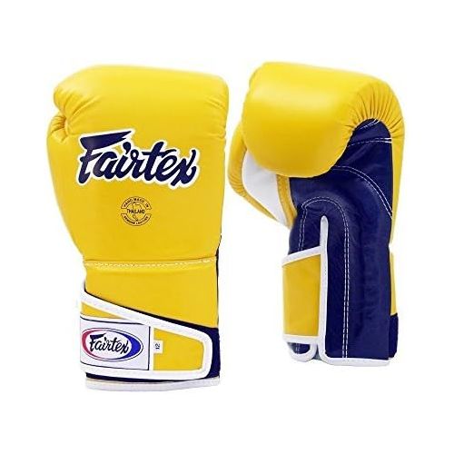  Fairtex Stylish Angular Sparring Gloves BGV6 Color: Black Red Yellow White Orange Marina Blue Size: 12 14 16 oz.