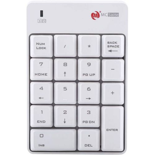  [아마존베스트]Tosuny Wireless numeric keypad, 18 keys numeric keypad, 2.4G mini keyboard of 10 meters for most computers.