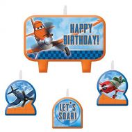 1 X Disney Planes 2 Birthday Candle Set 4 pcs by Amscan