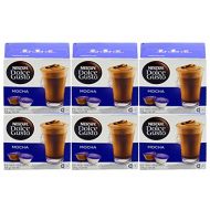 Dolce Gusto Mocha Capsules For The Dolce Gusto Machine By Nescafe (Case of 6 packages; 96 Capsules Total)