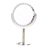 Desk Type Double Side Cosmetic Makeup Mirrors with 1:2 Magnifying Function Mirrors Xuanhemen