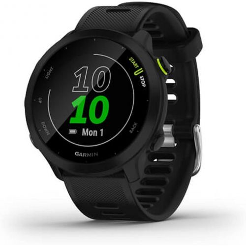 가민 Garmin Forerunner 55, GPS Running Watch with Daily Suggested Workouts, Up to 2 weeks of Battery Life, Black